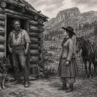 rencontre à muggins gulch, à l'entrée d'Estes Park, entre Isabella Bird et le desperado borgne "Rocky Mountain Jim"